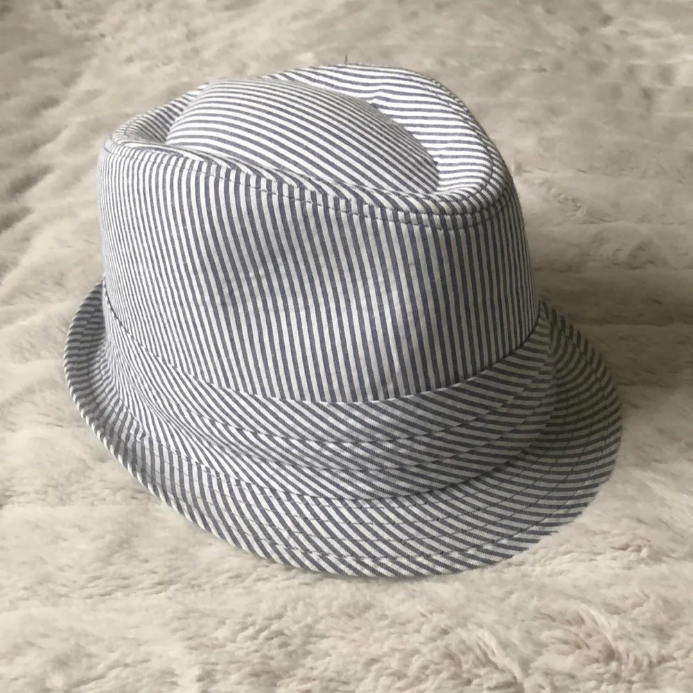 London‎ Fog ticking stripe fedora - Picture 2 of 9